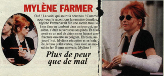 Mylène Farmer Presse France Dimanche 29 juin 1996