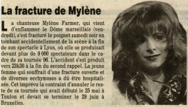 Mylène Farmer Presse Le Méridional 17 juin 1996