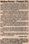 Mylène Farmer Presse Nord Eclair 07 décembre 1996