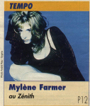 Mylène Farmer Presse Temps Libre 12 juin 1996