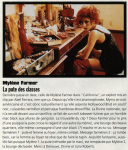 Presse Mylène Farmer - 20 ans - Mai 1996