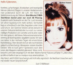 Mylène Farmer Presse Cyber Février 1996