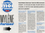 Mylène Farmer Presse 1996 Jeune et Jolie N°108