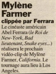 Mylène Farmer Presse 1996 Libération