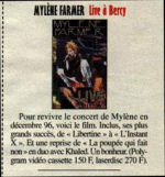 Mylène Farmermylene.netPresse 1997 Télé 7 Jours N°1930