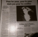 Presse Mylène Farmer - La Dernière Heure 28 septembre 1999