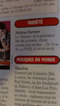 Presse Mylène Farmer - Le Nouvel Observateur - xx septembre 1999
