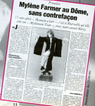 Mylène Farmer Presse La Marseillaise 21 septembre 1999