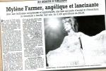 Mylène Farmer - Presse - La République du Centre - 25 novembre 1999