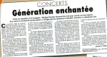Mylène Farmer Presse Le Progrès 21 novembre 1999