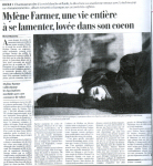 Mylène Farmer Presse Le Temps 09 avril 1999