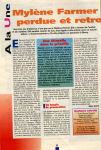 Mylène Farmer Presse Télé Magazine 24 avril 1999