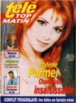 Mylène Farmer Presse Télé Top Matin 25 avril 1999