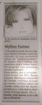 Presse Mylène Farmer - La Libre Culture - 09 février 2000