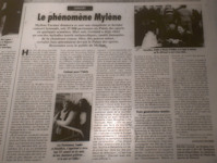 Presse Mylène Farmer - Le Progrès - 13 février 2000