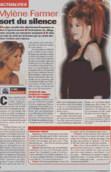 Mylène Farmer Presse Télé Cable Satellite Juin 2000