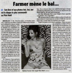 Mylène Farmer Presse La dernière heure 04 décembre 2001