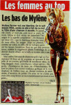 Mylène Farmer Presse Le Matin 01 décembre 2001