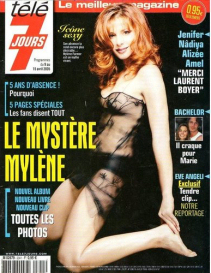 Mylène Farmer Télé 7 Jours du 09 au 15 avril 2005