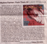 Mylène Farmer Presse Ouest France Février 2005