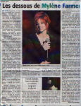 Mylène Farmer Presse Le Midi Libre 07 janvier 2006