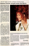 Mylène Farmer Presse Ouest France 13 janvier 2006