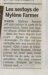 Mylène Farmer 20 Minutes Suisse 02 septembre 2008