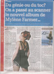 Mylène Farmer Presse La Meuse 27 août 2008