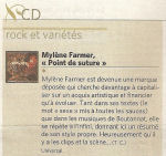 Mylène Farmer Le Mad 03 septembre 2008