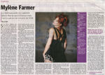 Mylène Farmer Le Soir 02 septembre 2008