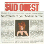 Mylène Farmer Sud Ouest 23 août 2008