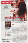 Mylène Farmer Presse Télé 2 semaines 08 septembre 2008