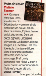 Mylène Farmer Presse Télé Loisirs 01 septembre 2008