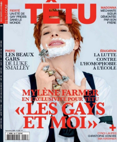 Mylène Farmer Presse Têtu Septembre 2008