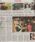 Mylène Farmer 24 heures 07 septembre 2009