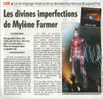 Mylène Farmer France Soir 07 décembre 20009