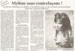 Mylène Farmer Tour 2009 Presse L'Est Républicain 14 juin 2009 juin 2009