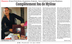 Mylène Farmer Tour 2009 Presse La Dépêche du Midi 15 mai 2009