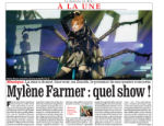 Mylène Farmer La Dépêche 16 mai 2009