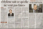 Mylène Farmer Presse La Tribune de Genève 31 août 2009