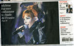 Mylène Farmer Presse Le JDD 12 septembre 2009