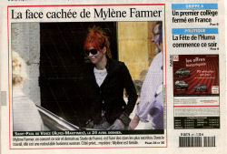 Mylène Farmer Presse