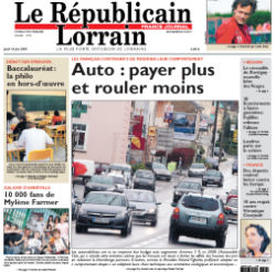 Mylène Farmer Tour 2009 Presse Le Républicain Lorrain 18 juin 2009 juin 2009