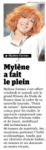 Mylène Farmer Presse Metro 14 septembre 2009