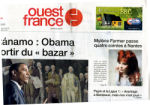 Mylène Farmer Presse Ouest France 23 mai 2009