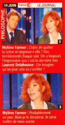 Mylène Farmer Tour 2009 Presse Tele 7 Jours 22 juin 2009