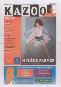 Mylène Farmer Presse Kazoo Avril Octobre 2009