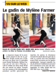 Mylène Farmer Le Parisien 04 mars 2010