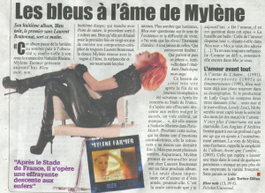 Mylène Farmer Presse France Soir 06 décembre 2010