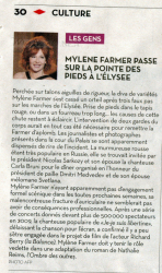 Mylène Farmer Libération 05 mars 2010